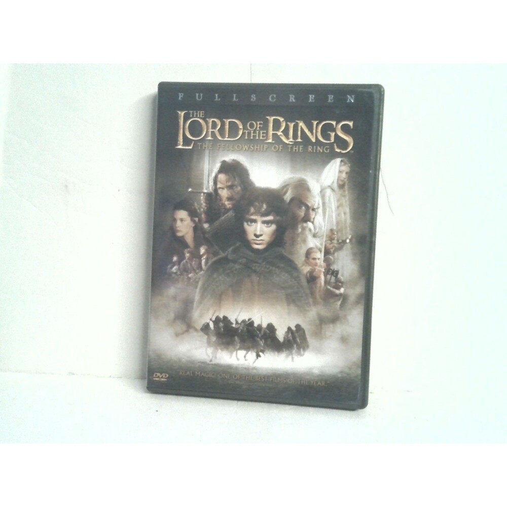 The Lord of The Rings The Fellowship of The Ring DVD 2 Disc Set FS 2001 New Line